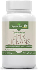 Lignans For Life HMR Lignans para perros, botella frontal que sugiere apoyo a la salud general