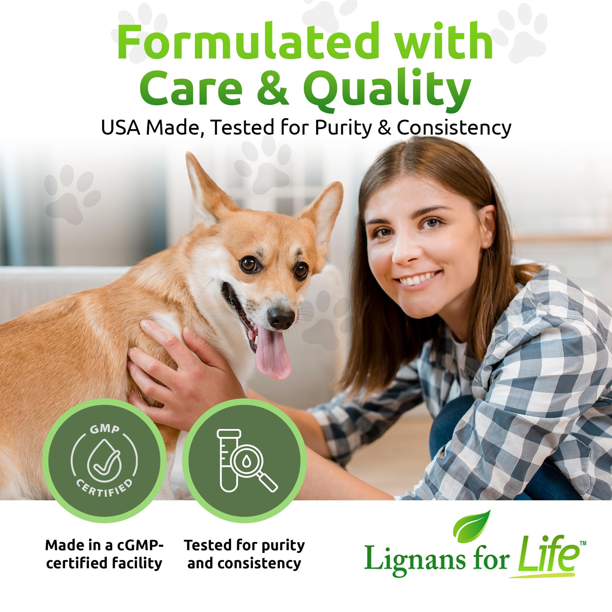 Lignans For Life omega-3 y nutrientes para dieta equilibrada.