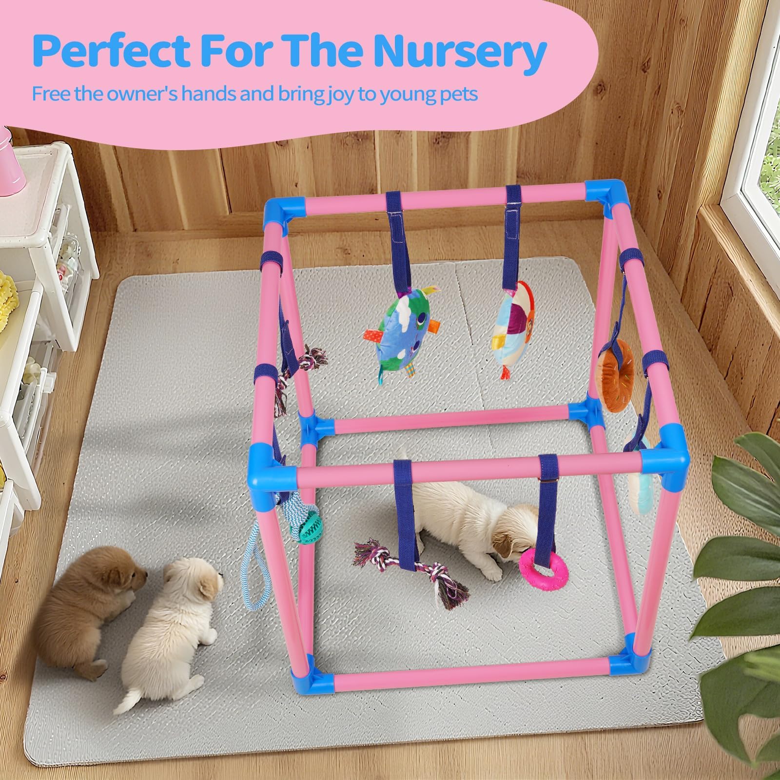 Liitrton juguetes educativos para cachorros, estimulan habilidades motoras y curiosidad.