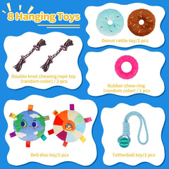 Liitrton Puppy Play Gym diseño compacto para cachorros pequeños.