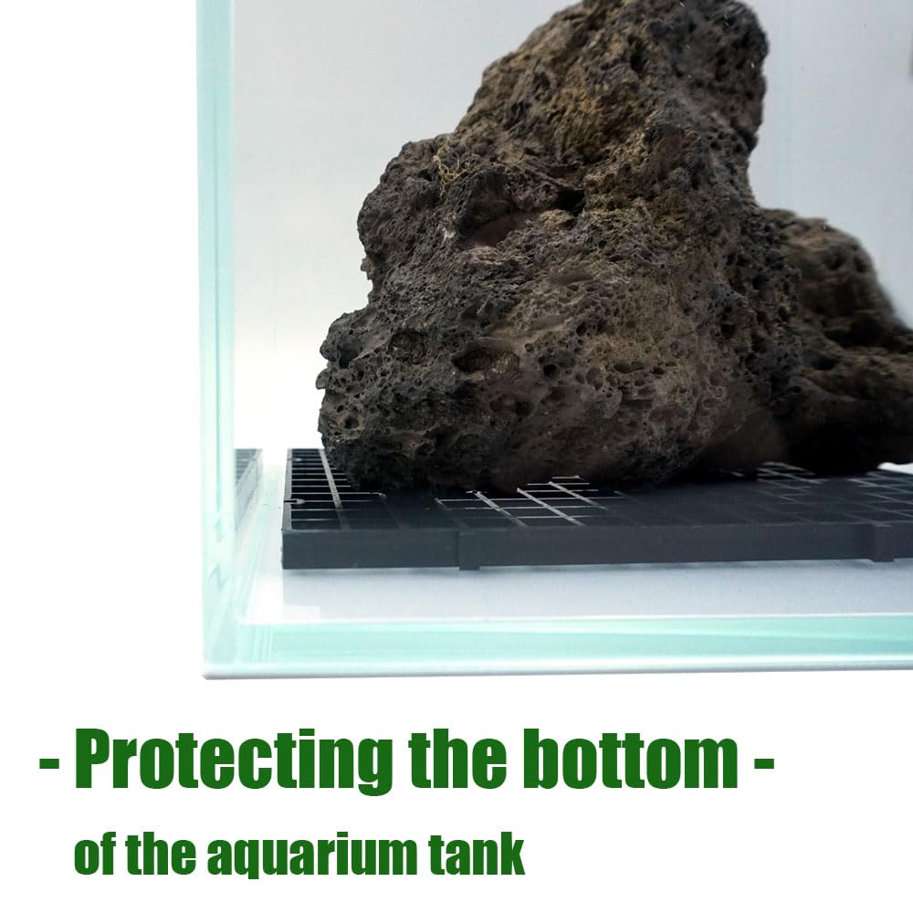 LINLAN Protector de fondo para acuario: protege la base sin sacrificar la visibilidad.
