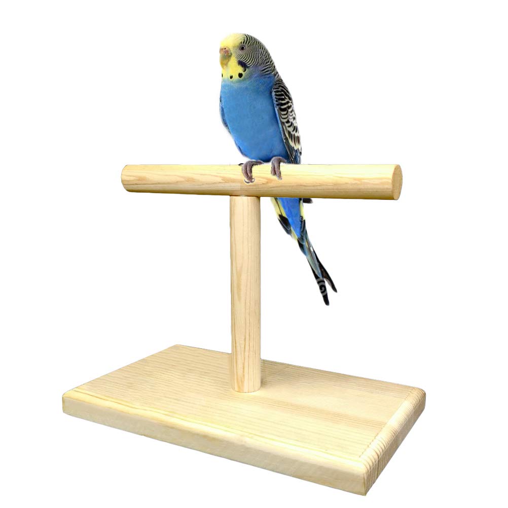LINSHRY percha para aves porte1til sobre mesa para entrenamiento suave