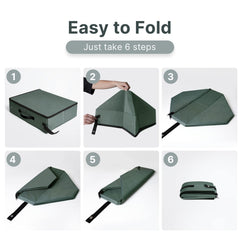 LIOOPET accesorios incluidos: cuchara, cuenco plegable y bolsas dispensador.