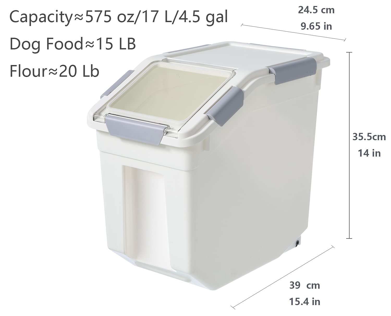 LISM incluye taza medidora para porciones precisas