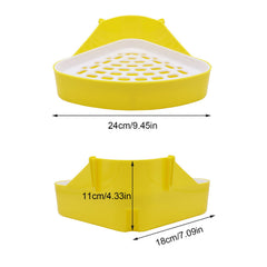 Litewoo caja-litter hamster, bandeja fácil de limpiar para roedores.
