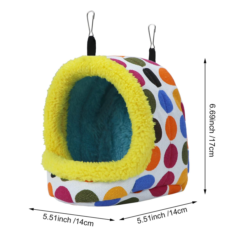 Litewoo hamaca para aves de peluche suave para siestas tranquilas