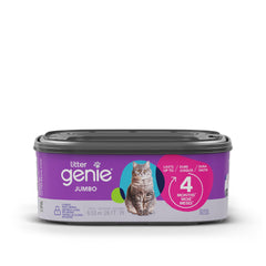 Litter Genie: Cubos compatibles Standard, Plus y XL+ para mayor comodidad.