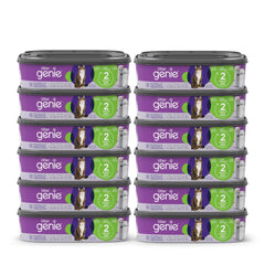 Litter Genie recambios estándar: 12 bolsas para comodidad y control de olores.