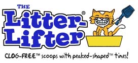Litter Lifter uso diario: reduce polvo y desorden.