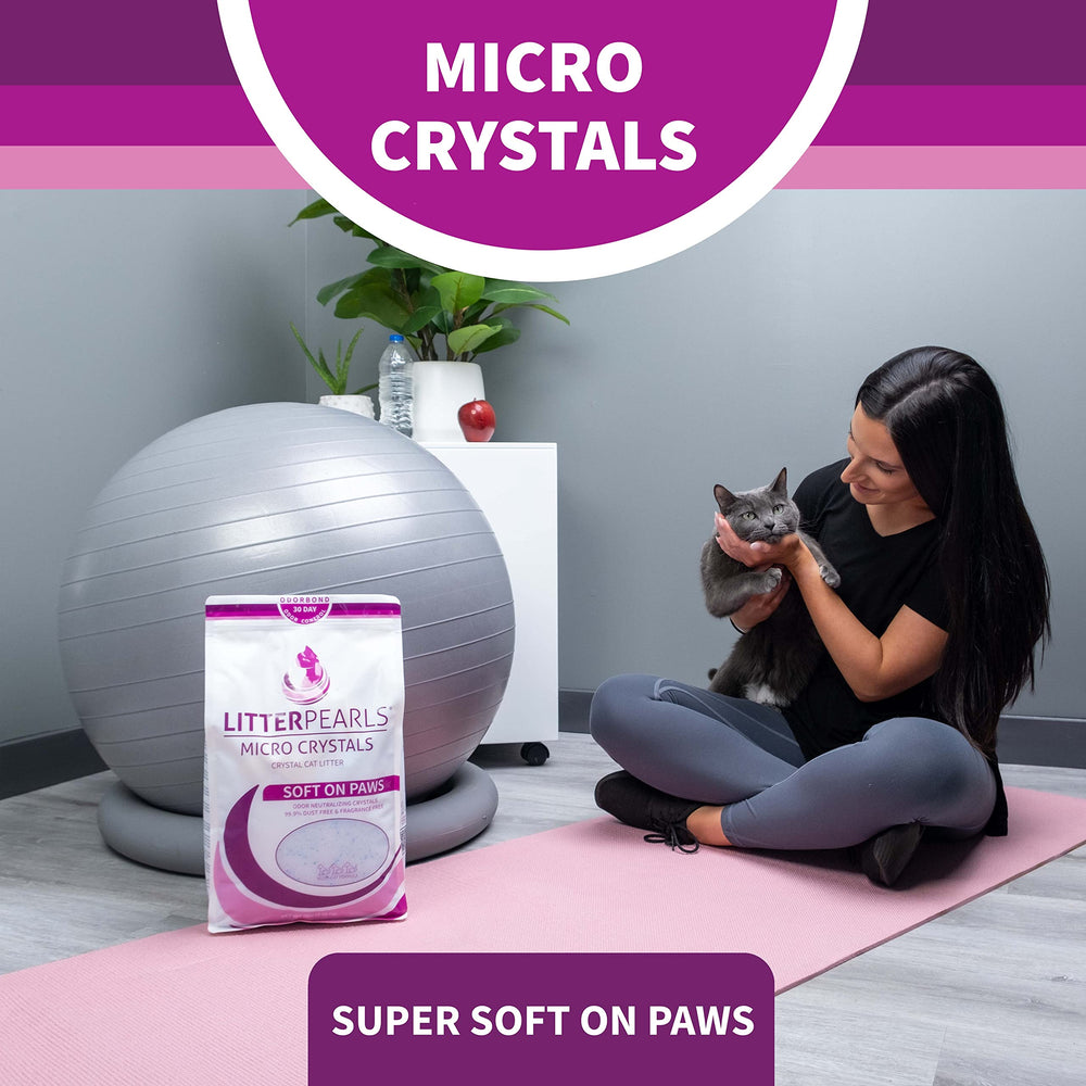 Litter Pearls alta absorbencia, canales que aceleran la absorción de líquidos.