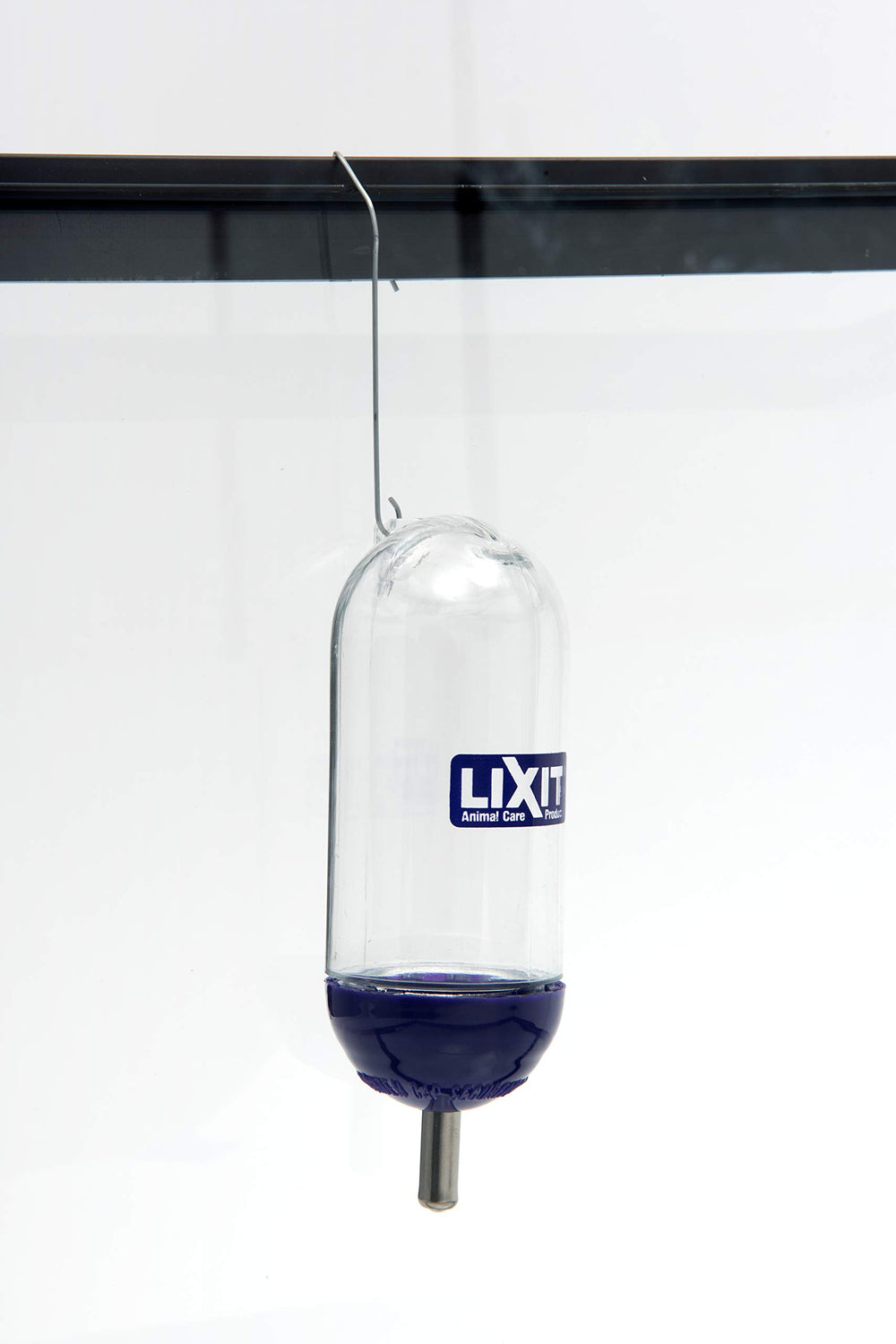 Lixit botella de agua para jaula: diseño resistente a mordidas para roedores.