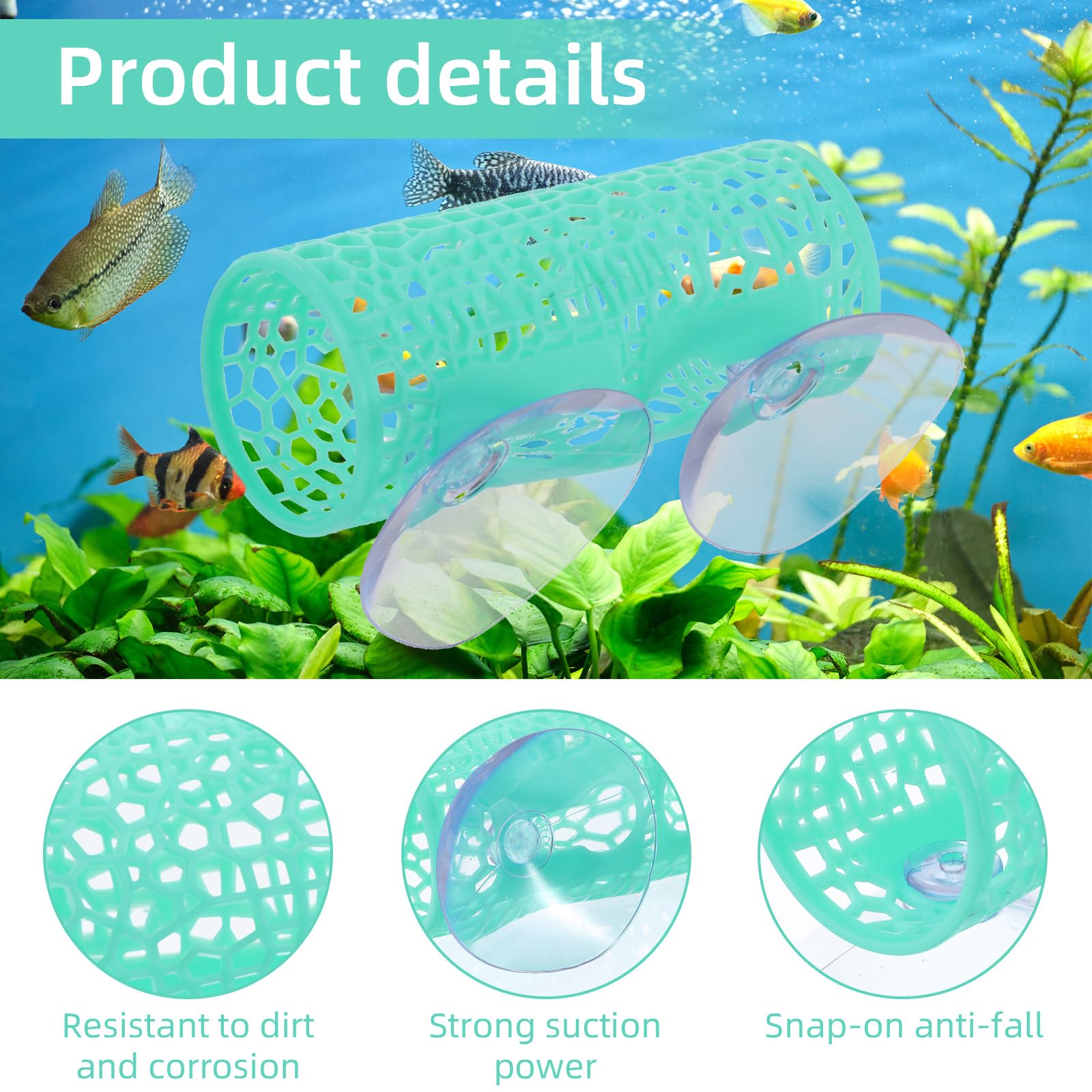 LLOUSSAK accesorios-acuario-plastico: aspecto elegante y duradero para cualquier tanque.