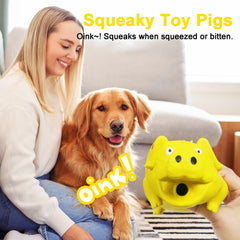 LLSPET cerdito adecuado para perros medianos y grandes para uso en interior o exterior.