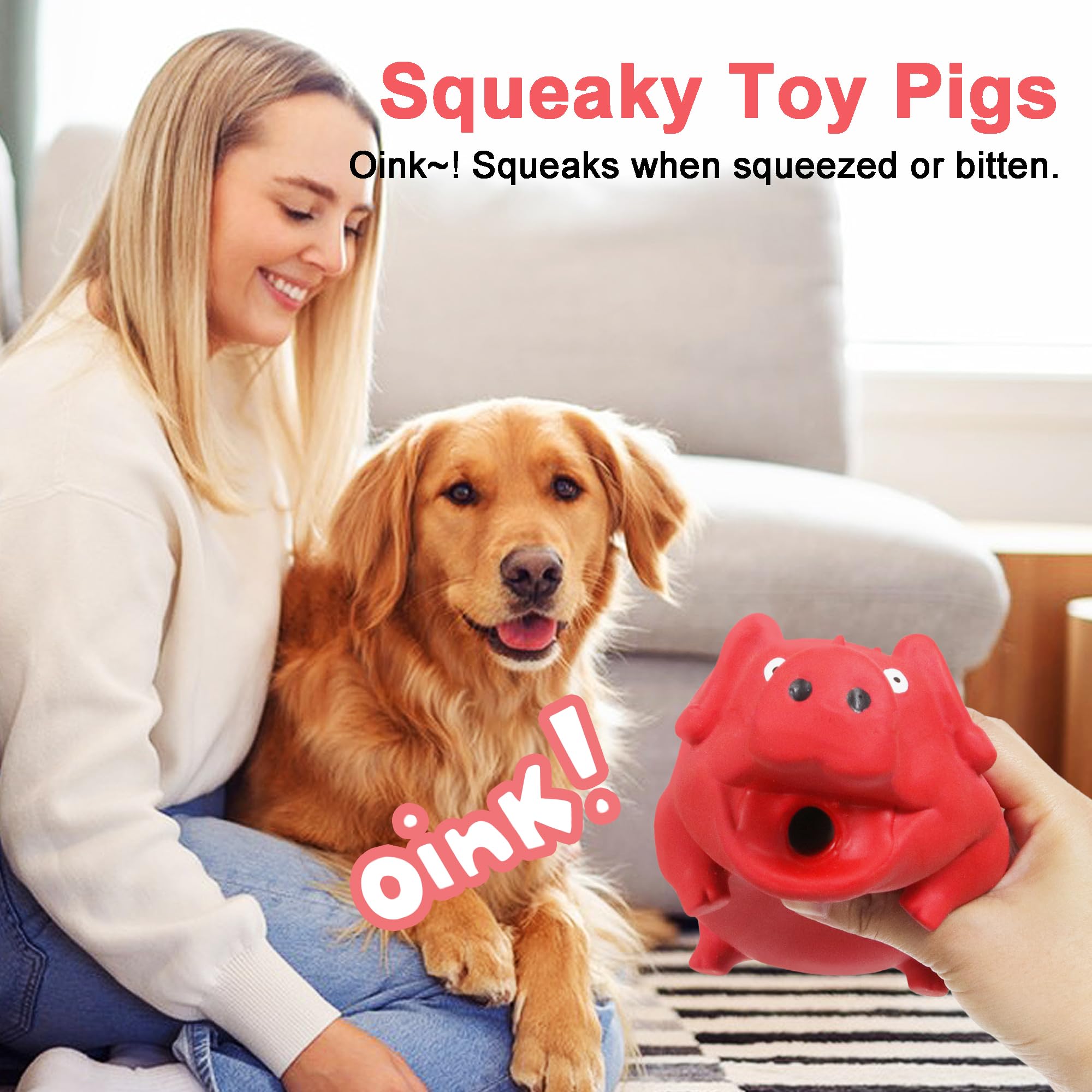 LLSPET juguete para perros apto para uso interior y exterior.