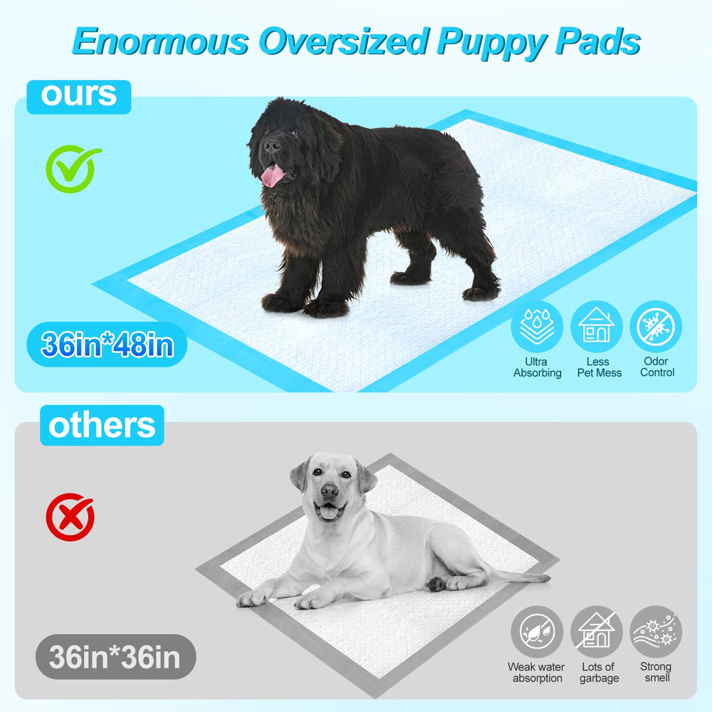 Pee Pads LNWJSRX con respaldo impermeable y diseño diamantado para mejor adherencia.