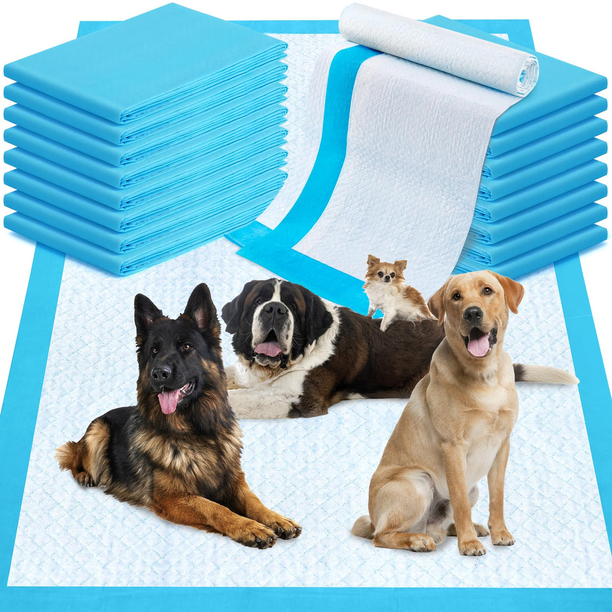 Almohadillas para perros LNWJSRX 36x48, tamaño extra grande, uso cómodo.