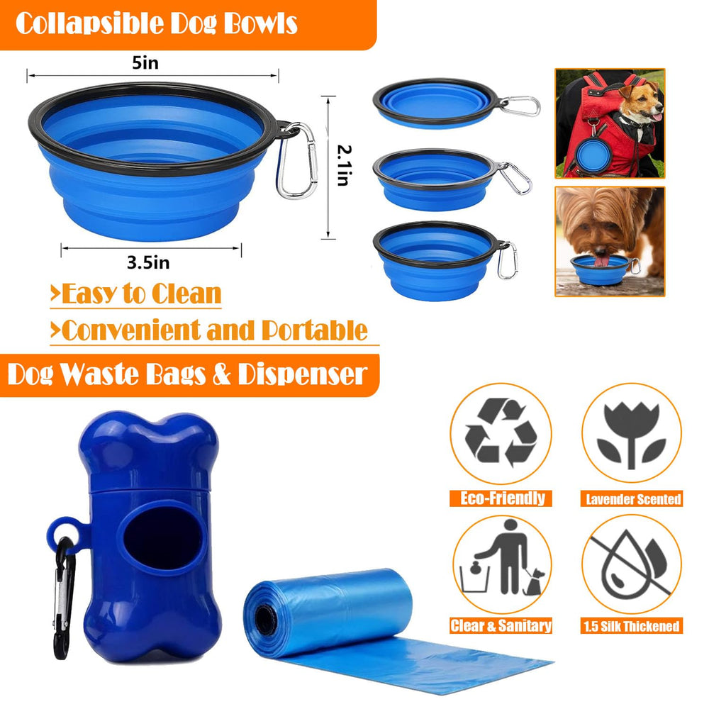Lobeve dispensador portátil de bolsas para perro, acceso rápido