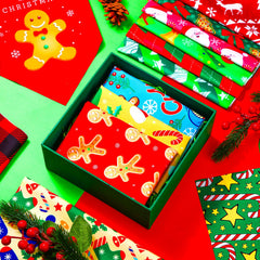 Locmeo bandanas navidad para perros, material suave y lavable.