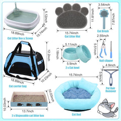 Locmeo kit gatitos: cama suave para descanso cómodo.