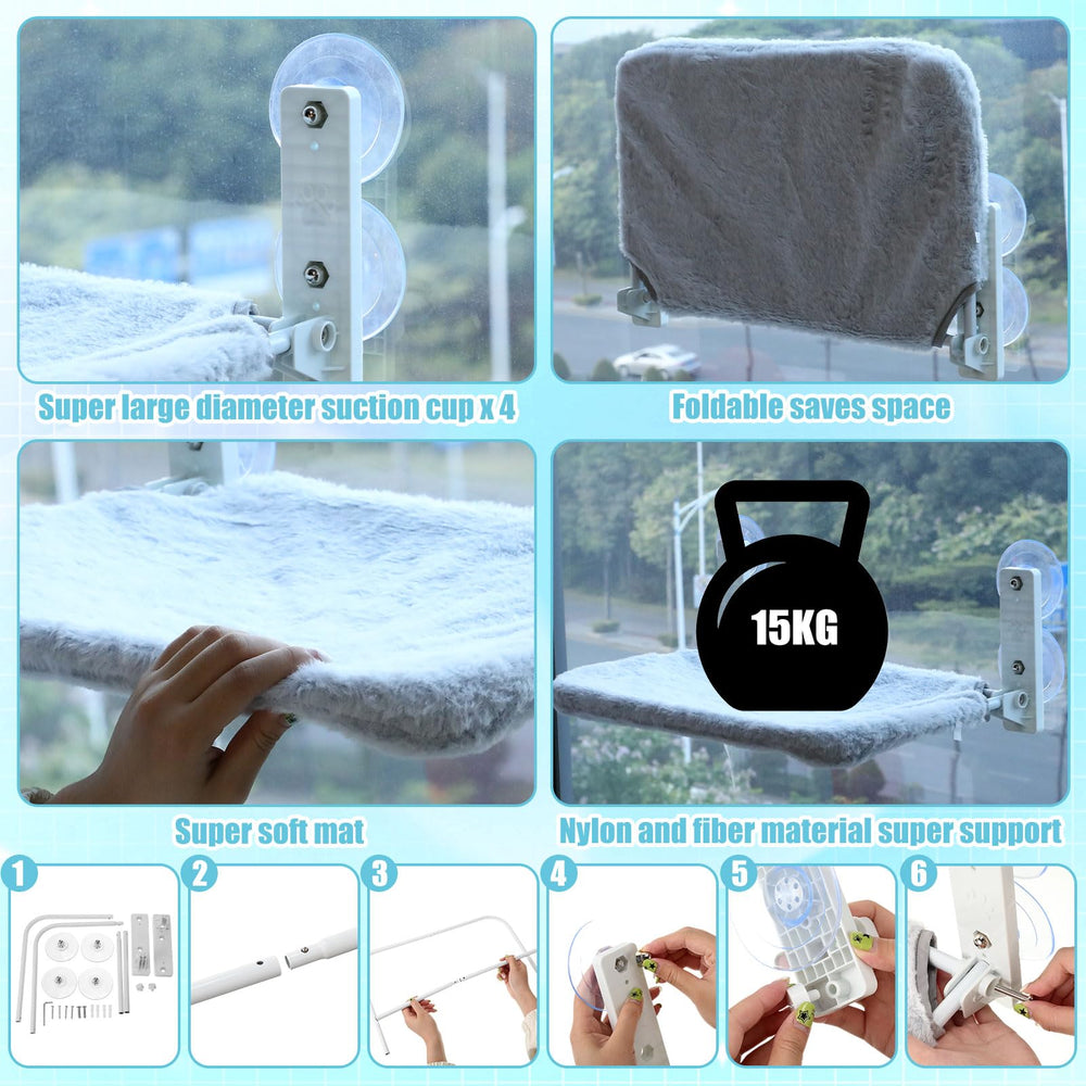 Locmeo kit gatitos: tablero rasca para uñas y juego.