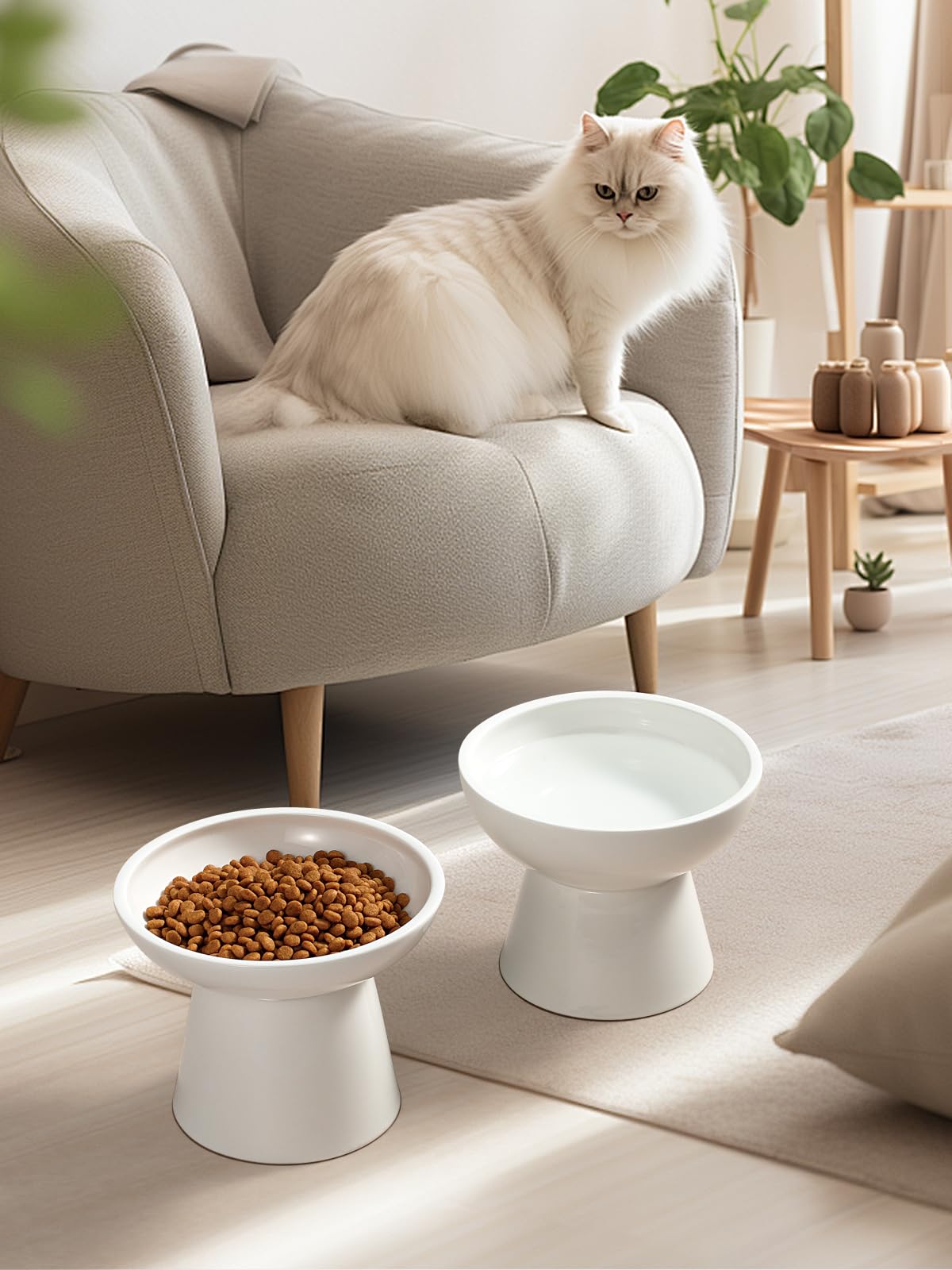 LoeJan diseño-ceramico-blanco-elegante, aspecto elegante para la mesa.