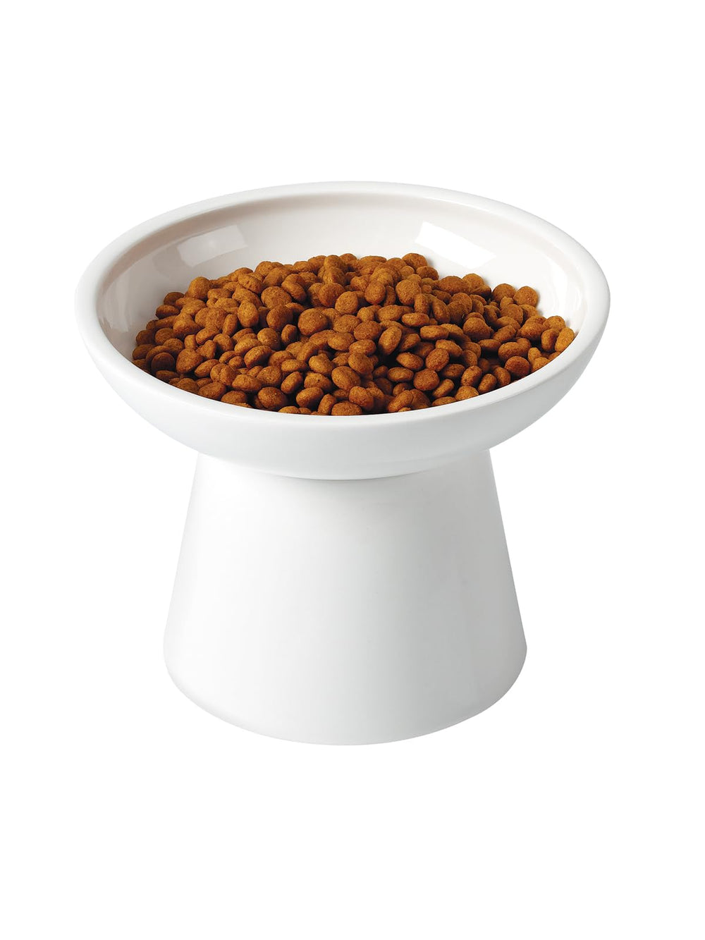 LoeJan tazones separados elevados para agua y comida, cómodo para gatos.