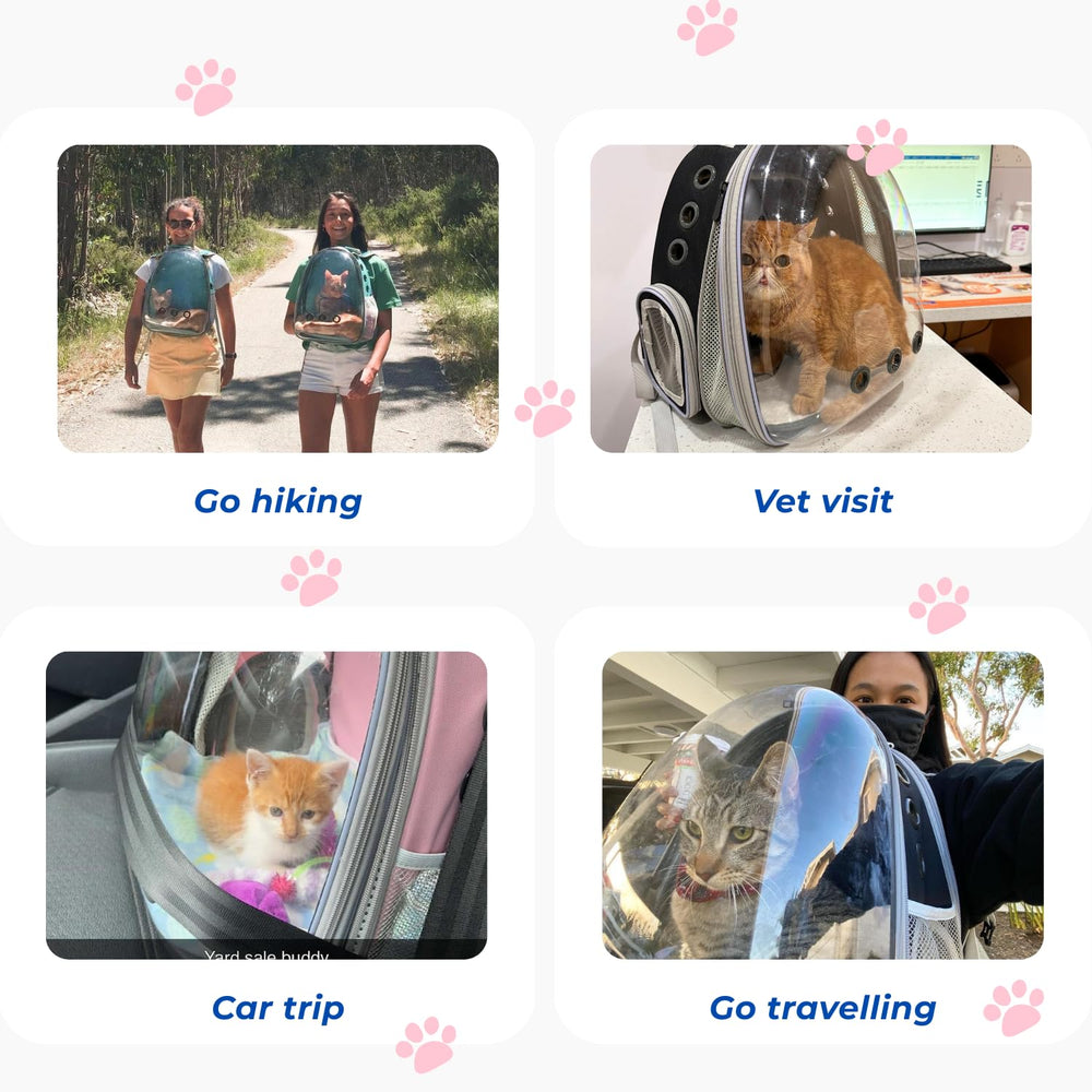 LOLLIMEOW diseno ligero ideal para viajes y caminatas.