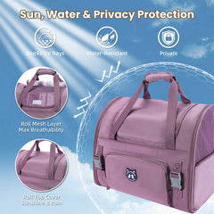 Almacenamiento inteligente de LOLLIMEOW, bolsillos para accesorios de viaje.