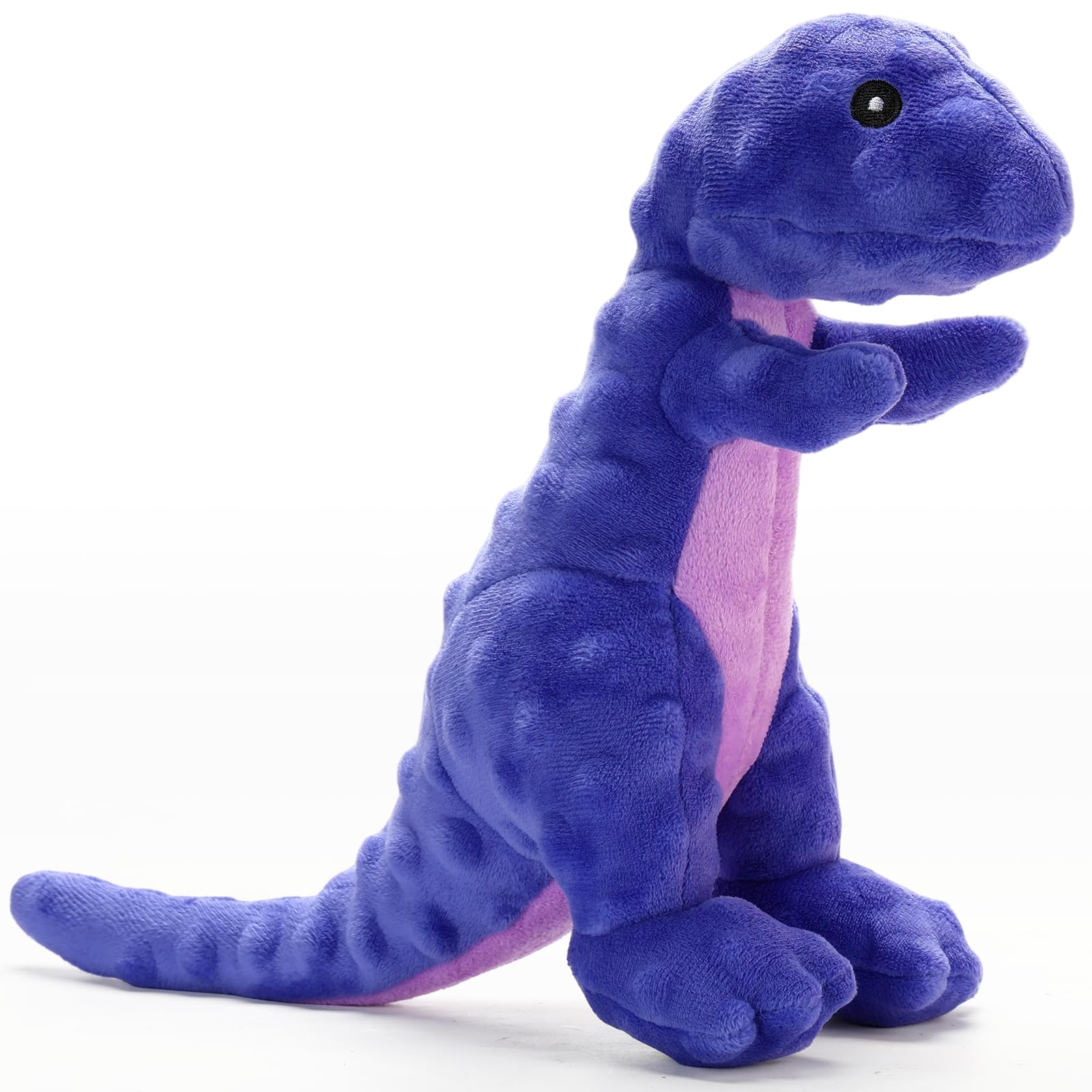 Juguete loncoldy dinosaurio ruidoso para perros, promueve juego y interacción.