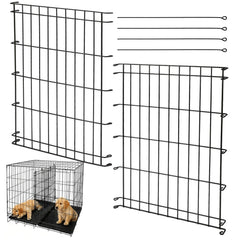 Divisor Lonepetu para jaula, altura 20-47 pulgadas, mayor seguridad para el cachorro.