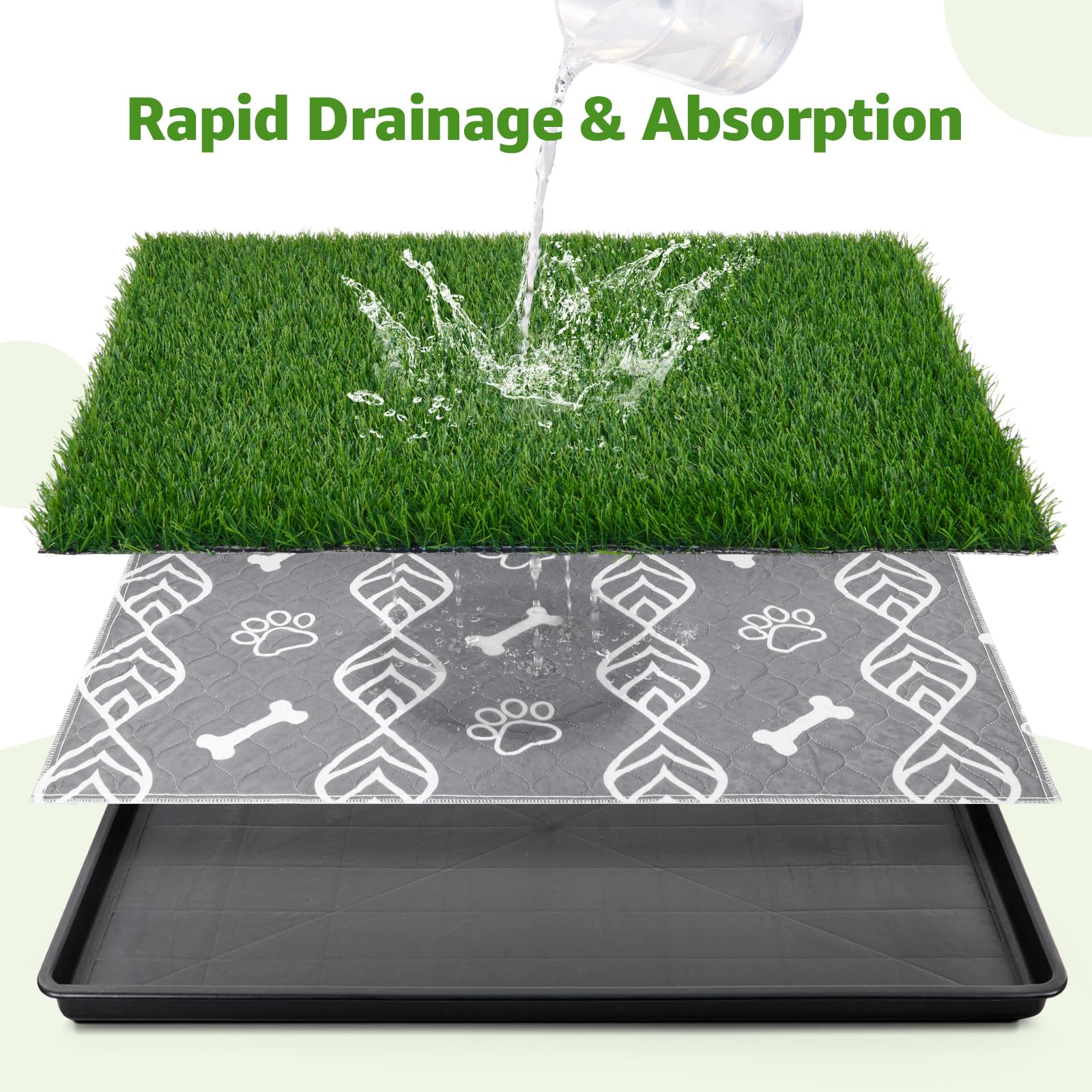 LOOBANI paños absorbentes lavables para limpiezas rápidas.