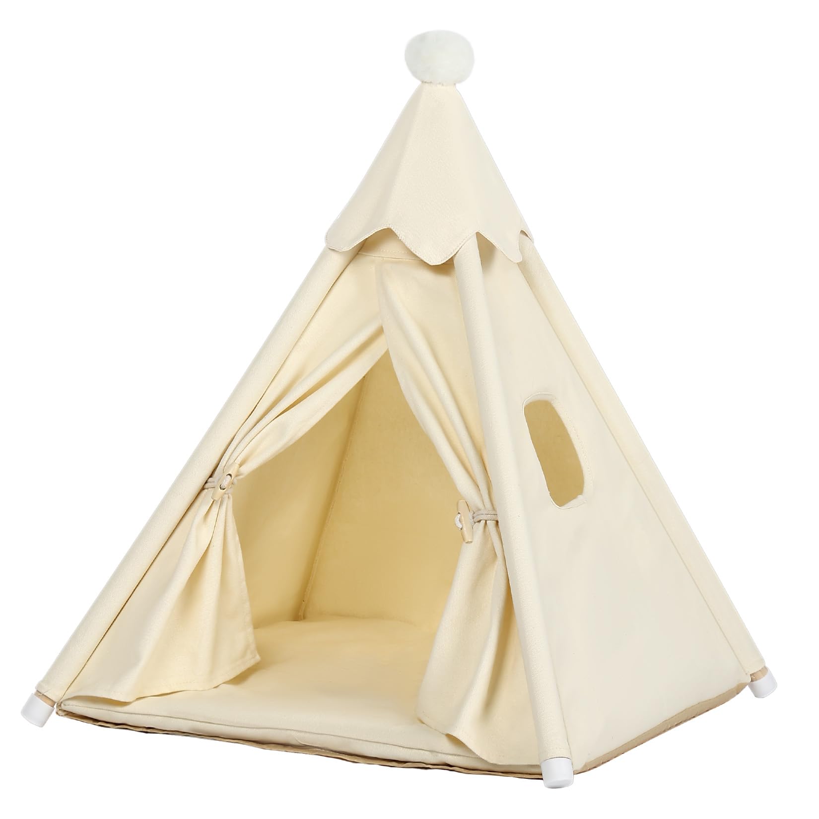 LOOBMBNS tipi para mascotas, exterior cómodo y estable para descansar