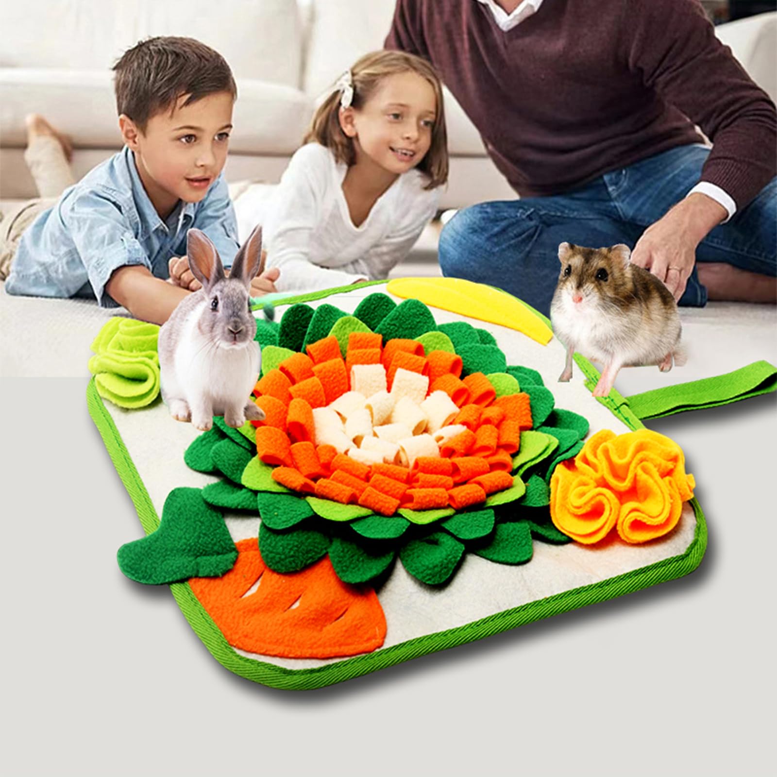 Dispensador de recompensas LOPERDEVE para conejos, uso portátil para interior y exterior.