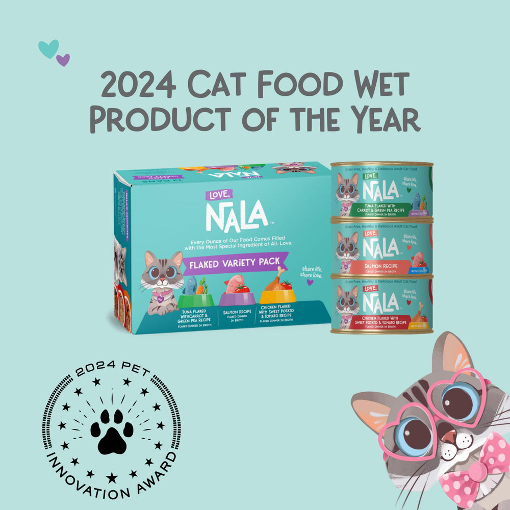 LOVE, NALA sin OGMs ni granos: opción limpia para dietas sensibles.