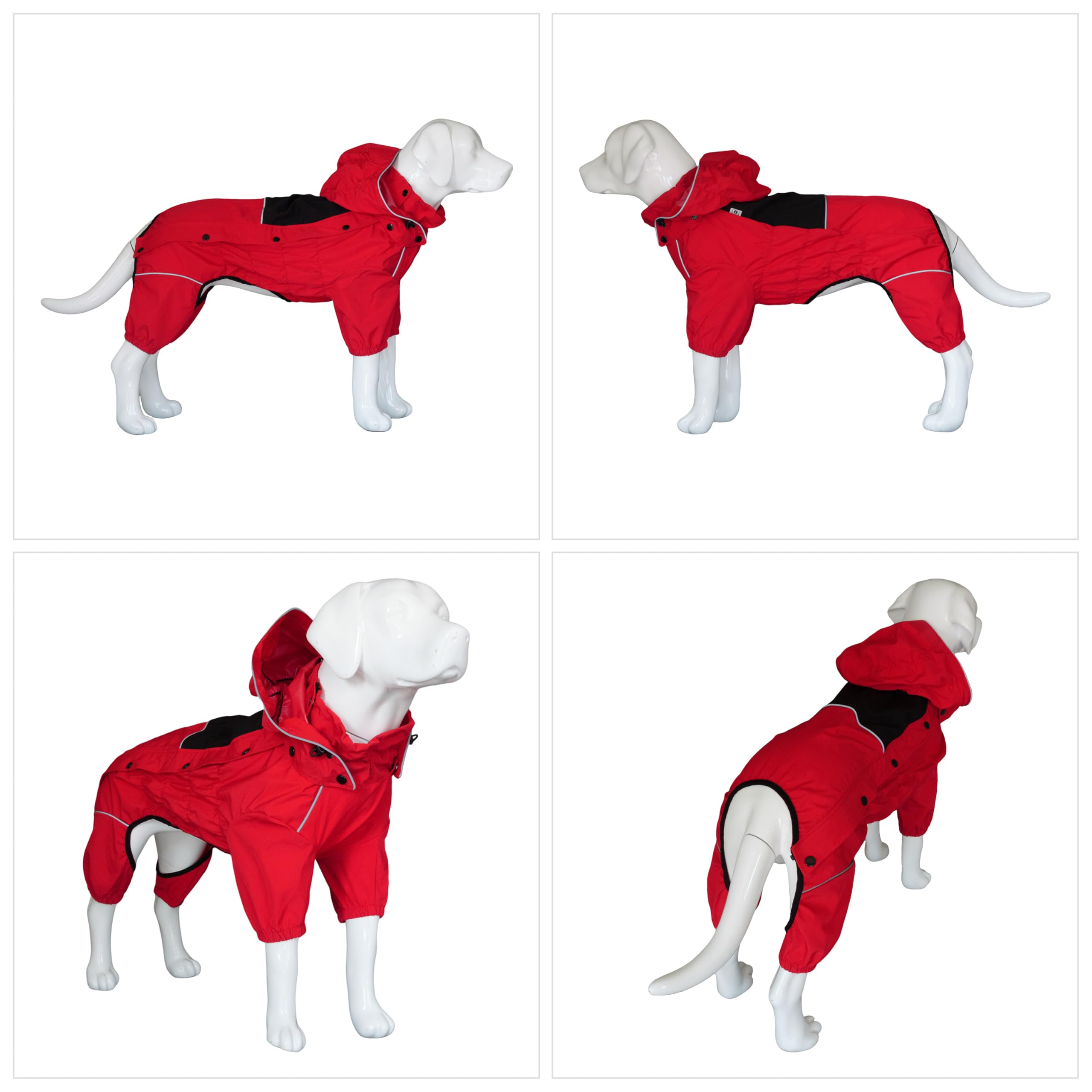 Lovelonglong en color rojo facilita localizar al perro en espacios abiertos