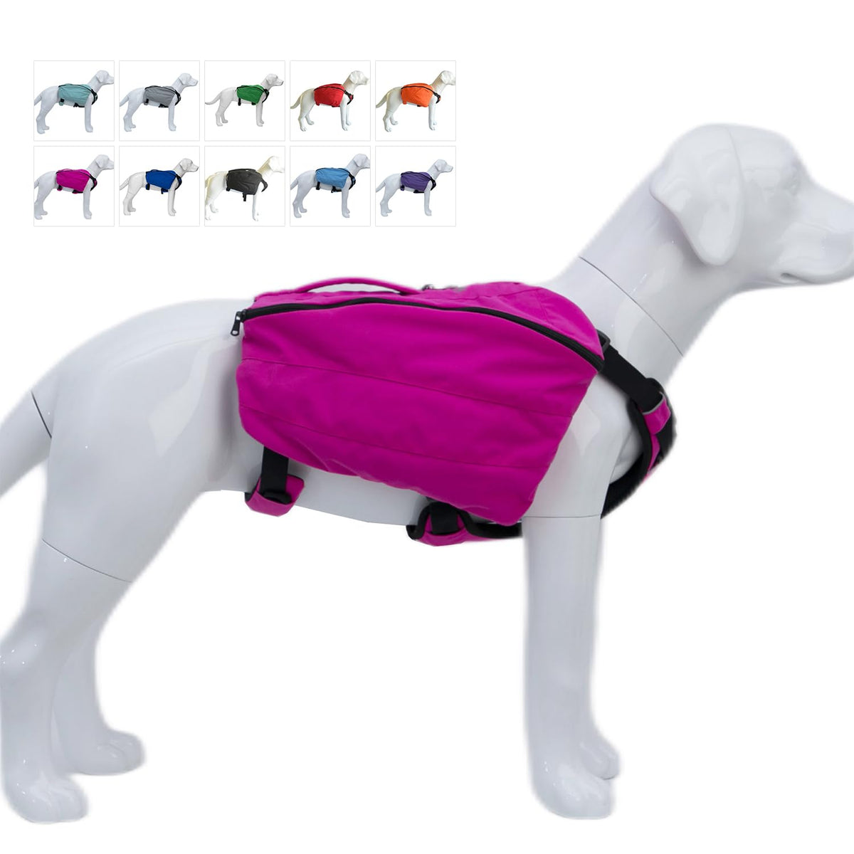 Mochila Lovelonglong para perro, ideal para caminatas con distribución de peso
