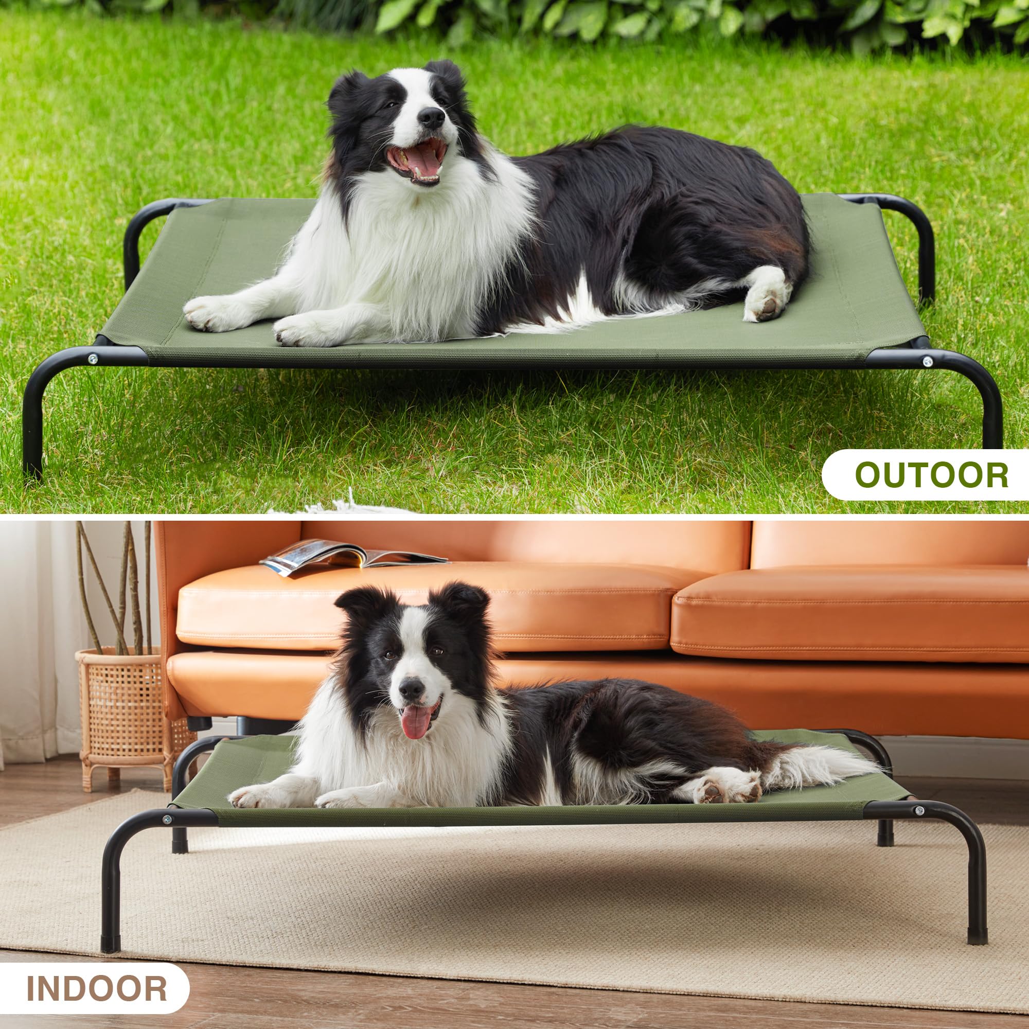 Cama portátil para viajes, ideal para camping y playa.