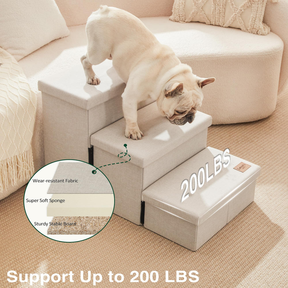 Love's cabin escalones con capacidad para perros de hasta 200 lb.
