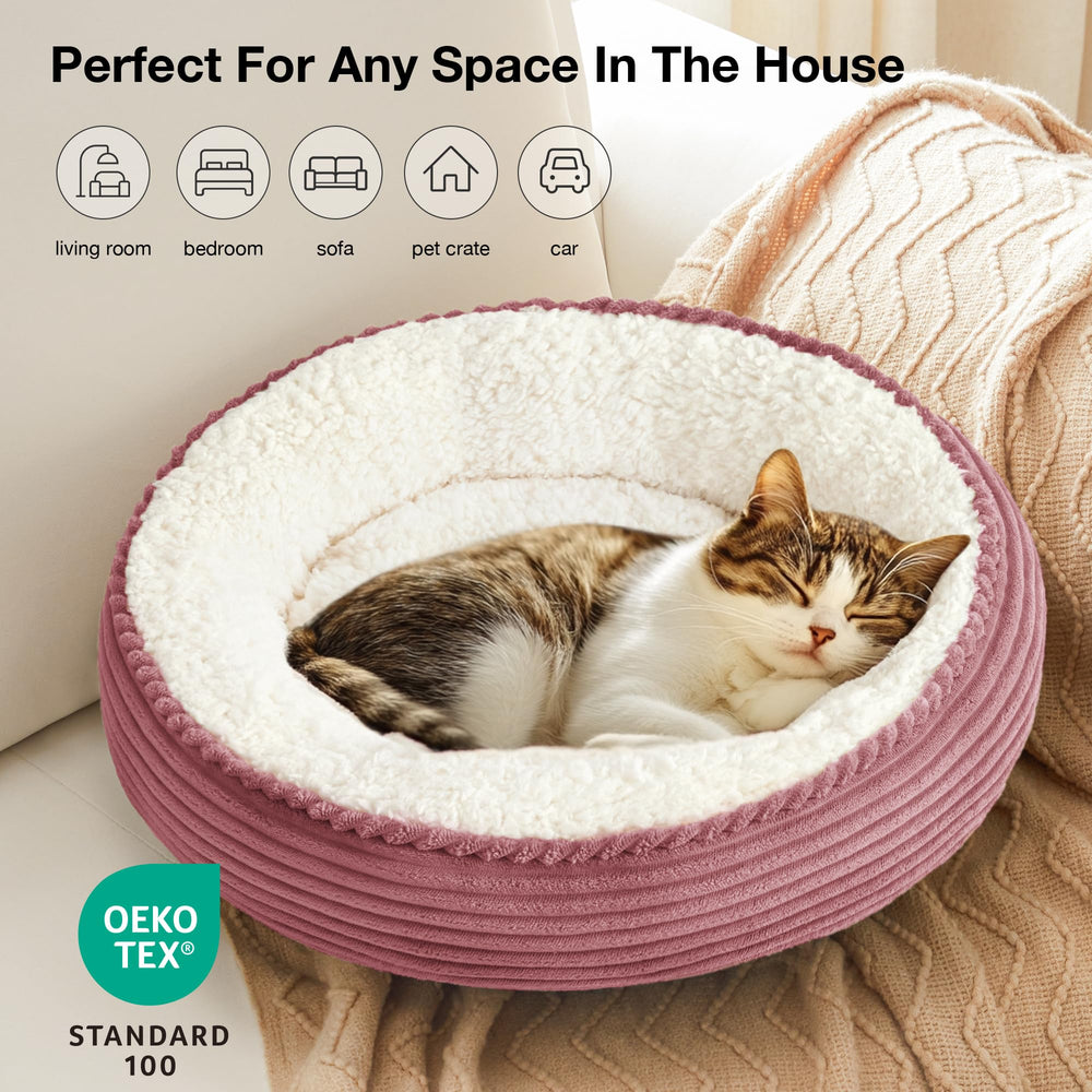 Love's cabin: rayas dusty rose para un estilo suave en casa.