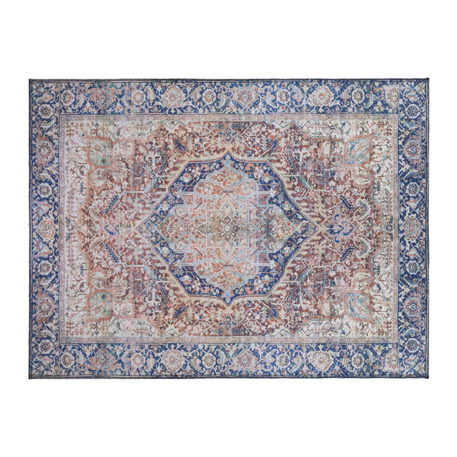 Lovewag alfombra lavable a máquina, limpieza rápida sin frotar.