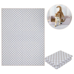 Lovewag alfombrilla impermeable anti-deslizante para gatos, mantiene la caja de arena en su lugar.