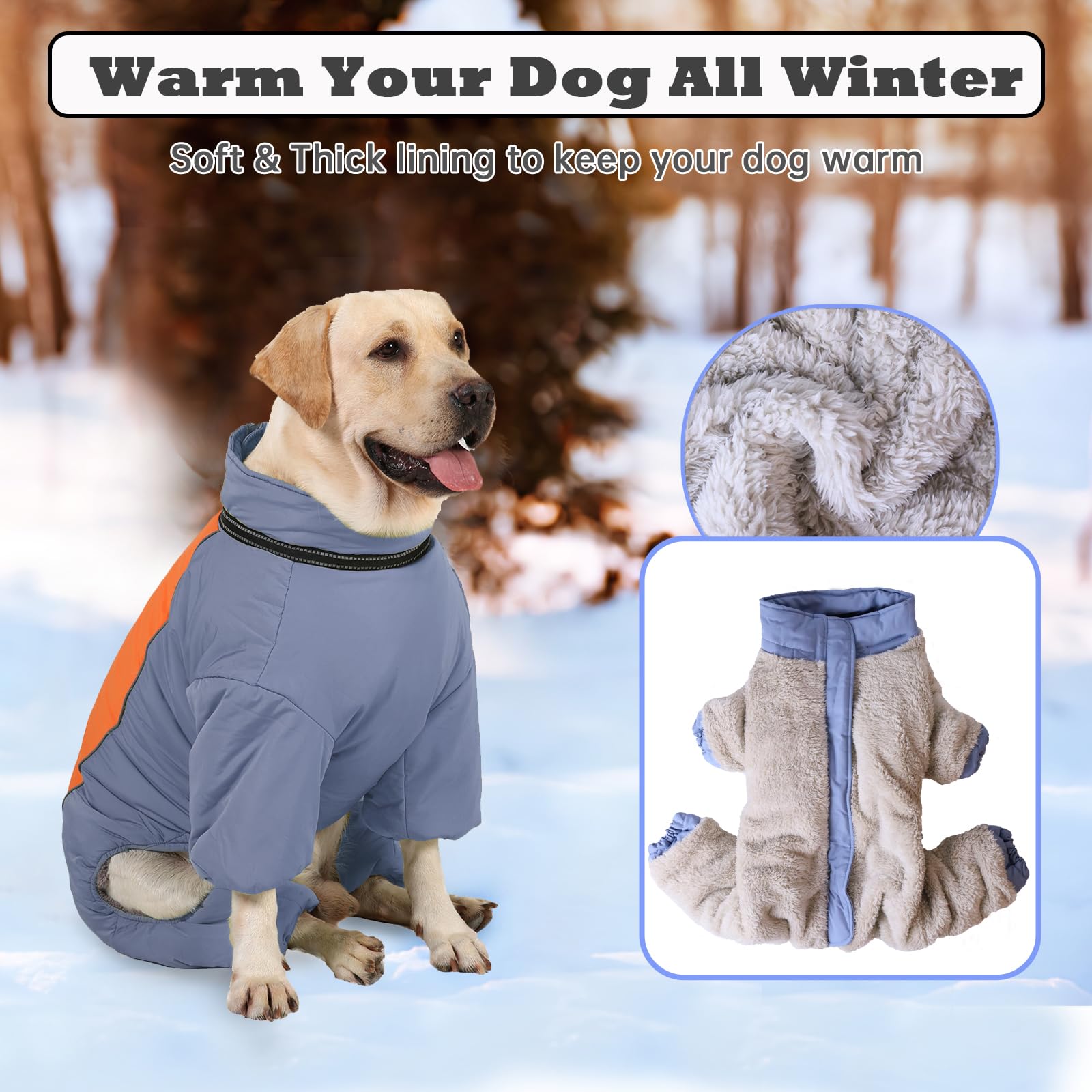 LOVINFURBABY HazeBlue cintas reflectantes aumentan visibilidad