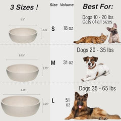 Dolce Bamboo de Loving Pets, tazón apto para lavavajillas