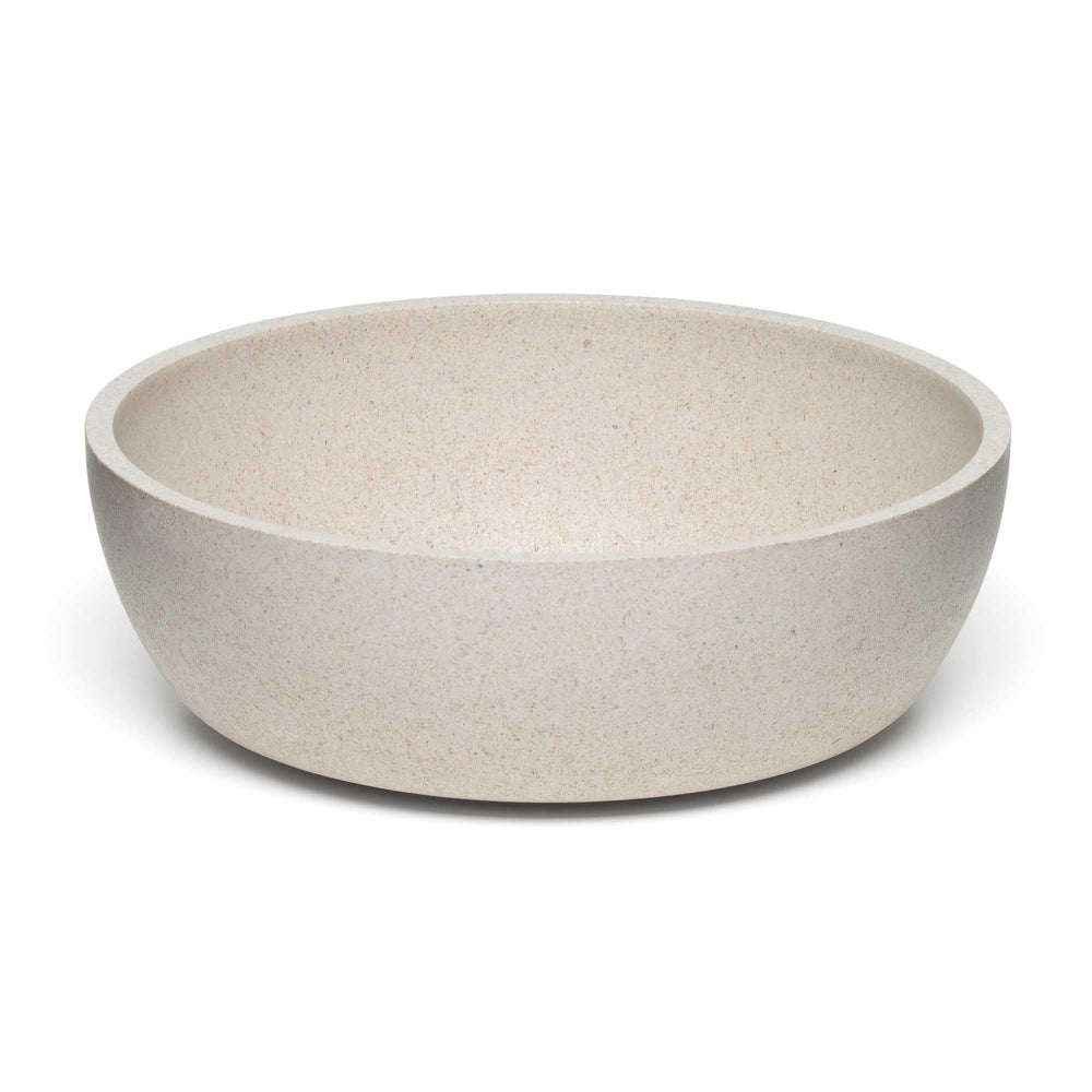 Dolce Bamboo de Loving Pets, tazón para perro, detalle cercano y bambú duradero