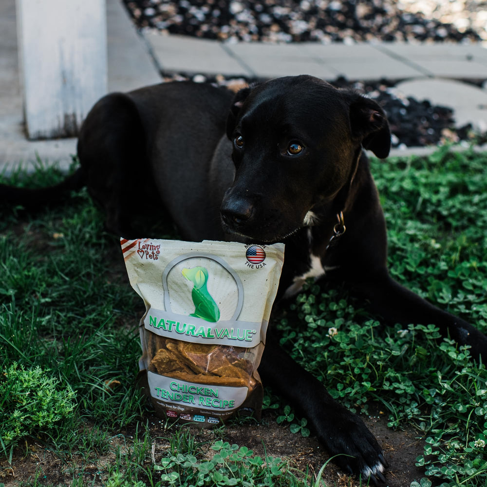 Loving Pets golosinas de pollo sin subproductos, ideales para una dieta limpia