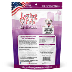 Loving Pets Be Chewsy, perro masticando, ayuda a una experiencia de snack segura.
