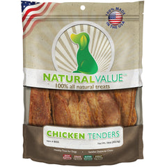 Loving Pets tiras de pollo blandas; snack proteico para perros de cualquier tamaño