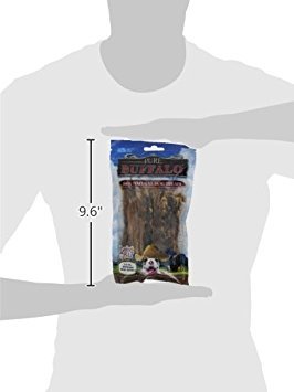 Loving Pets trozos pulmón búfalo: opción masticable para recompensas y juego.