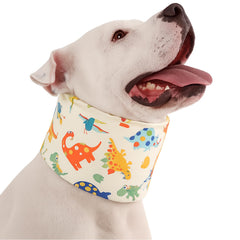 LovinPet collar recuperación para perros – amarillo, dinosaurio, cómodo y seguro.