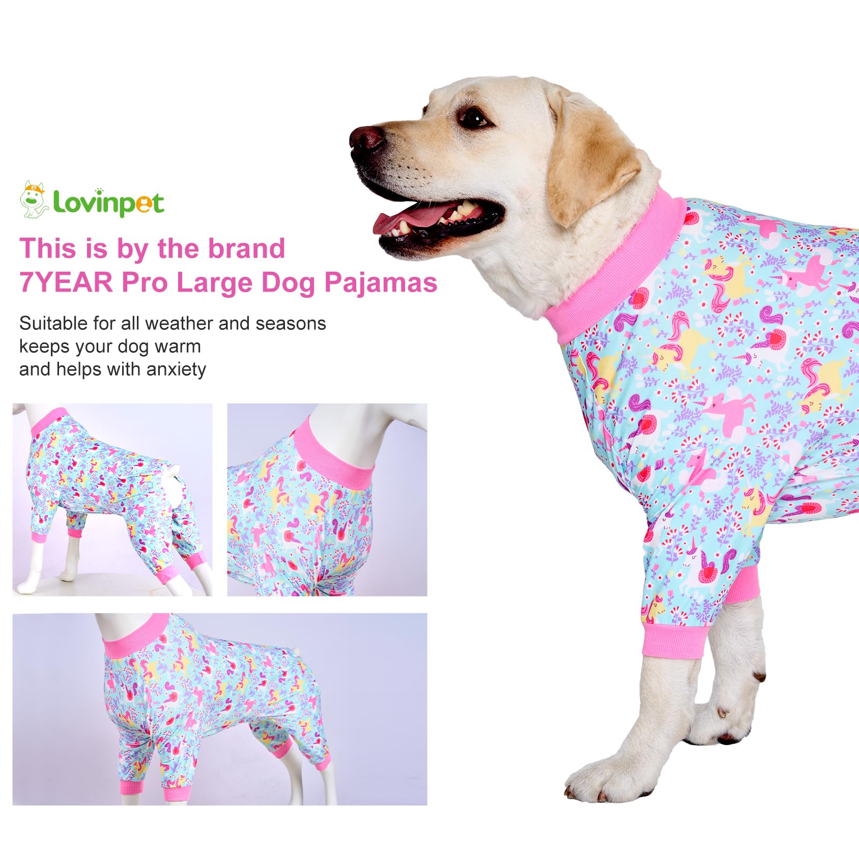 LovinPet pijamas para perros grandes, estilo fantasía para fotos memorables.